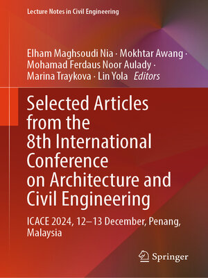 cover image of Selected Articles from the 8th International Conference on Architecture and Civil Engineering